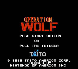 Операция Волк / Operation Wolf