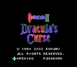 Кастлевания 3: Проклятье дракулы / Castlevania 3 dracula's curse