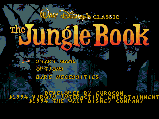 Книга Джунглей / The Jungle Book - Сега игры онлайн