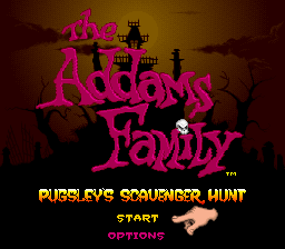 Семейка Адамс: Охота на мусор Пагсли / Addams Family: Pugsley's Scavenger Hunt