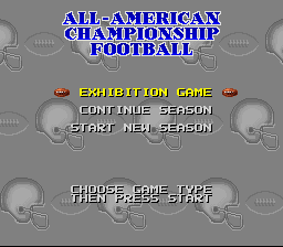 Американский Чемпионат По Футболу / All-American Championship Football