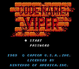 Пароль: Гадюка / Code Name: Viper
