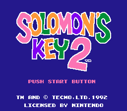 Ключ Соломона 2 / Solomon's Key 2