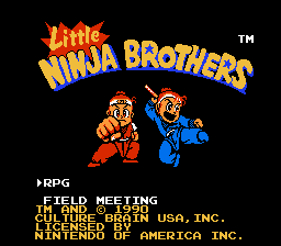 Маленькие братья ниндзя / Little Ninja Brothers