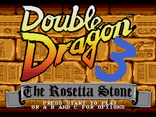Двойной Дракон 3: Розетта Стоун / Double Dragon 3: The Rosetta Stone