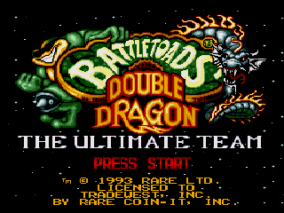 Боевые жабы и Двойной дракон / Battletoads and Double Dragon - Сега игры онлайн