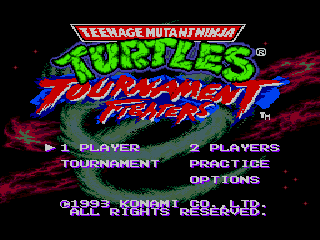 Черепашки ниндзя: Турнир / TMNT: Tournament Fighters
