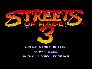 Улицы Ярости 3 / Streets of Rage 3