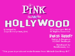 Розовая Пантера в Голливуде / Pink Goes To Hollywood