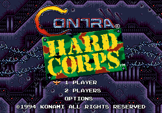 Контра: Спецназ / Contra: Hard Corps - Сега игры онлайн