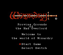 Wizardry: Mad Overlord