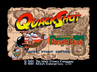 Приключения Дональда Дака / Quack Shot Starring Donald Duck