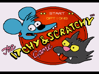 Щекотка и Царапка / Itchy and Scratchy Game