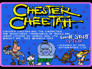 Гепард Честер / Chester Cheetah