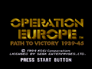 Операция Европа / Operation Europe