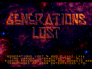 Потерянные Поколения / Generations Lost