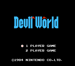Мир Дьявола / Devil World