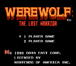 Оборотень: Последний воин / Werewolf: The Last Warrior